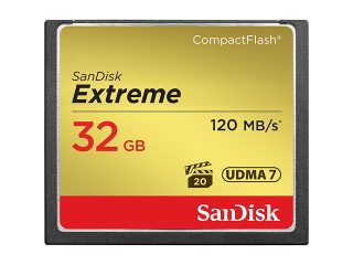 Карта памет SanDisk Extreme CF 32GB card 120MB/s 800х UDMA 7