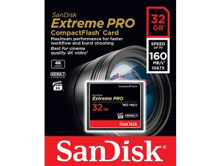 Карта памет SanDisk Extreme Pro CF 32 GB card 160MB/s