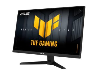 Asus TUF Gaming Series 5, VG259QM5A Gaming Monitor, 24.5-инчов Full HD Fast-IPS панел, 240Hz, 0.3ms, G-SYNC съвместим, AMD FreeSync Premium, ELMB SYNC, 99% sRGB, DisplayWidget Center, Gaming AI, Черен