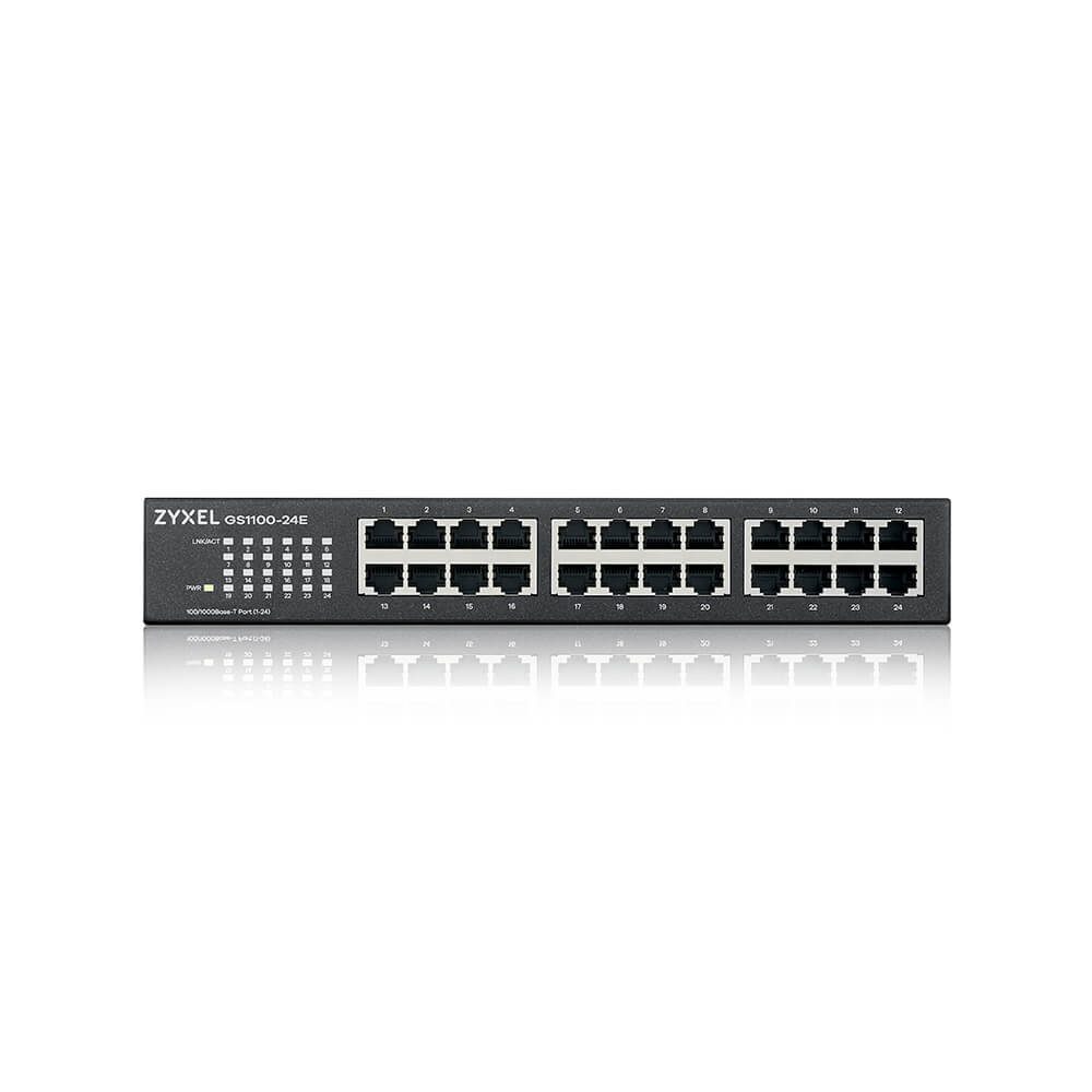 Zyxel GS1100-24Ev4 неуправляем 24-портов гигабитов суич v4