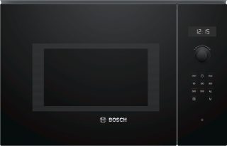 Bosch BFL554MB0 Вградена микровълнова печка, 25 л, AutoPilot 7, черна