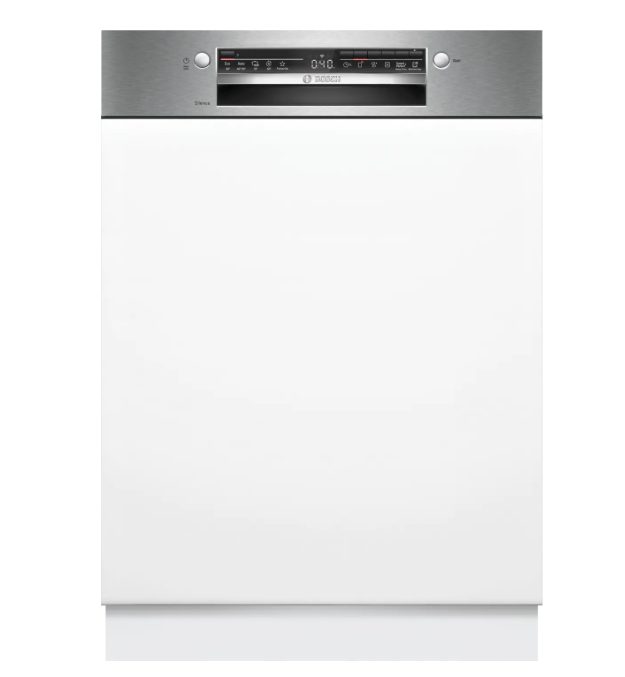 Вградена съдомиялна Bosch SMI2HTS06E, C, Polinox, 9,0 l, 13 комплекта, 5 програми/4 опции, 46 dB, Home Connect