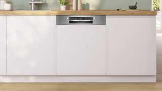 Вградена съдомиялна Bosch SMI2HTS06E, C, Polinox, 9,0 l, 13 комплекта, 5 програми/4 опции, 46 dB, Home Connect
