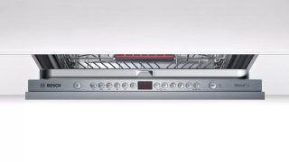 Bosch SMV46KX04E SER4; Comfort; Съдомиялна напълно вградена E, Polinox, дисплей, 3-то Vario чекмедже, 9,5 л, 6p/3o, 46 dB