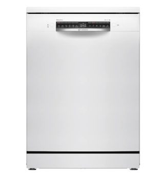 Съдомиялна Bosch SMS4EVW08E, свободностояща, SER4, EfficientDry, Polinox, бяла