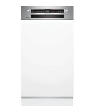 Bosch SPI4HMS13E SER4 Вграждаема съдомиялна машина 45 см, енергиен клас D, 10 комплекта, 44 dB, 3-то чекмедже, Rackmatic, Home Connect