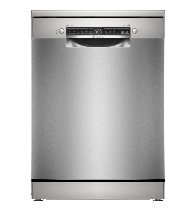 Bosch SMS4EVI08E Свободностояща съдомиялна, серия 4, енергиен клас B, 14 комплекта, HomeView