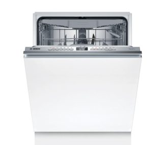 Bosch SMH4HVX14E, вграждаем съдомиялна, C, Polinox, 9,0л, 14 комплекта, 6p/5o, 46dB(C), Silence 45dB, трето чекмедже, VarioHinge+, Rackmatic, HC