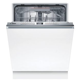 Bosch SMV4ENX06E SER4 Съдомиялна, за вграждане, енергиен клас B, EfficientDry, 9,0 л, 13 комплекта, 42 dB(A), Silence 41 dB, трета кошница Extra Space, дисплей, Home Connect