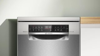 Bosch SPS6EMI21E Свободностояща съдомиялна 45 см, Енергиен клас B, EfficientDry, 10 комплекта