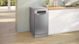 Bosch SPS6EMI21E Свободностояща съдомиялна 45 см, Енергиен клас B, EfficientDry, 10 комплекта