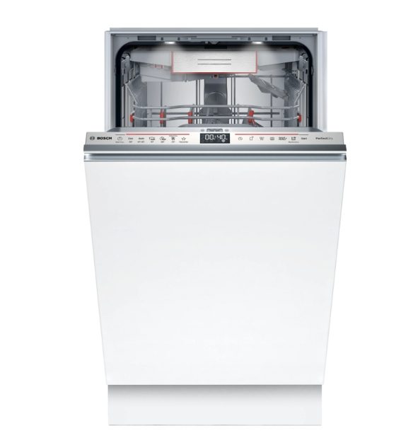Bosch SPV6ZMX17E SER6 Съдомиялна за вграждане 45cm, C, Zeolith, 8,9l, 10 комплекта, 6p/5o, 42dB, Silence, 3-то чекмедже, TimeLight, вътрешна светлина, Home Connect