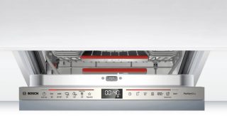 Bosch SPV6ZMX17E SER6 Съдомиялна за вграждане 45cm, C, Zeolith, 8,9l, 10 комплекта, 6p/5o, 42dB, Silence, 3-то чекмедже, TimeLight, вътрешна светлина, Home Connect