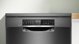 Съдомиялна машина Bosch SMS6EЕC12E, енергиен клас A, EfficientDry, 14 комплекта, 42 dB, Extra Clean Zone, Black Inox