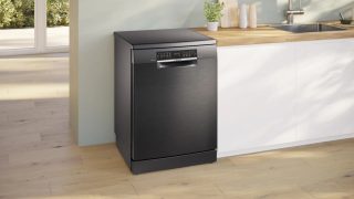 Съдомиялна машина Bosch SMS6EЕC12E, енергиен клас A, EfficientDry, 14 комплекта, 42 dB, Extra Clean Zone, Black Inox