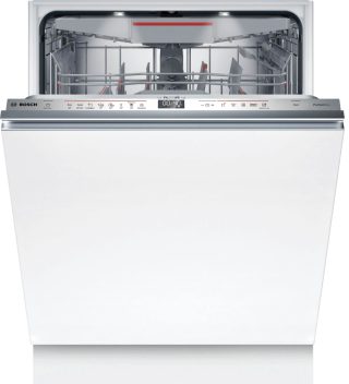 BOSCH SMV6YCX05E серия SER6 интелигентен съдомиялна машина за вграждане, A, Zeolith, EcoDrying, 9,5l, 14пр., 8п/5о, 44dB(B), Silence 43dB, 3-то кошница, Extra Clean Zone, TimeLight, дисплей, Home Connect, осветление на интериора