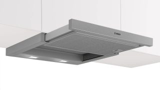Аспиратор Bosch DFL064W54, телескопичен, 60 cm, клас C, EcoSilence Drive, 394 m³/h, 68 dB, 3 скорости