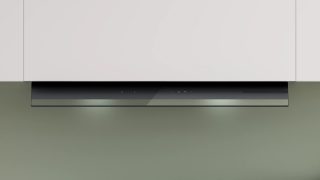 Bosch DBB87DP60, SER6, Вграден боксиран аспиратор 80 см A+, ЕcoSilenceDrive, макс. 433(699) м3/ч, 57(68) dB, 3+1 скорости, CoP A, маслена ефективност 85,3%(B), стъклено сензорно управление, DirectSelect, матово черен