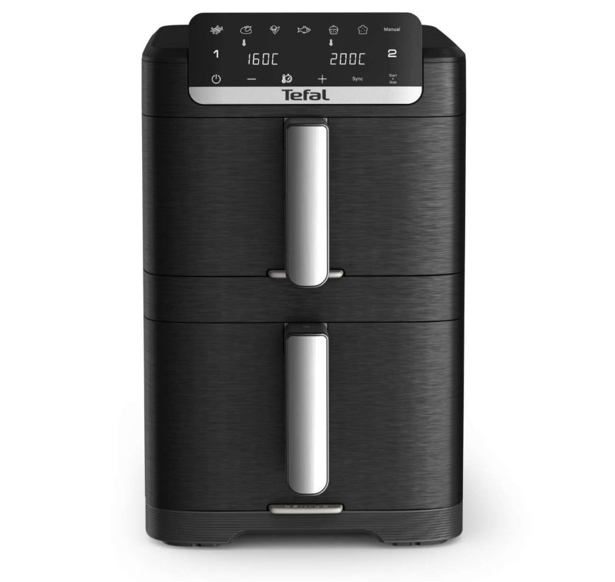 Tefal EY7568E0 Crispy Stack Af Genius+Acc Blk