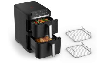 Tefal EY7568E0 Crispy Stack Af Genius+Acc Blk