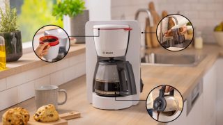 Bosch TKA2M111, кафемашина, MyMoment, Бяла
