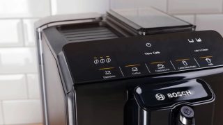Кафемашина за еспресо Bosch TIE20129 автоматична, 1300 W, 1.4 л, 15 бара, с OneTouch и с пяна MilkMagic