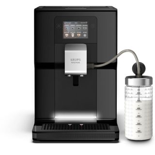 Krups EA873810, автоматична кафе машина Esp Intuition Preference Milk Pot Total, черен
