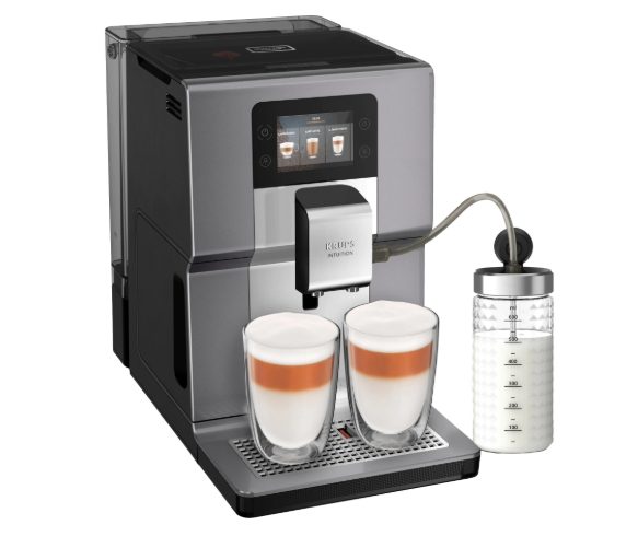 KRUPS EA875E10 Автоматична кафемашина за еспресо Intuition Pref+ Milk Pot